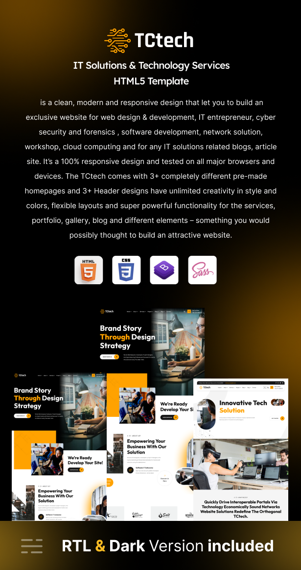 TCtech - IT Solutions & Technology Services HTML Template